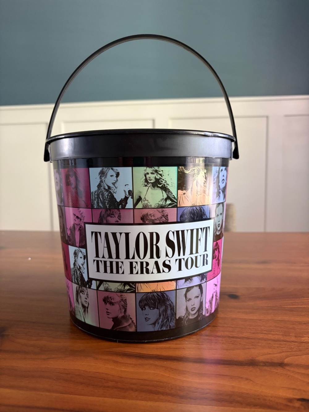Taylor Swift Eras Tour Plastic Popcorn Tin from AMC